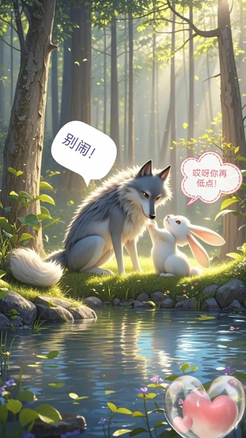 小白兔与大灰狼梵露在线阅读 - 温柔与野性的奇幻童话故事